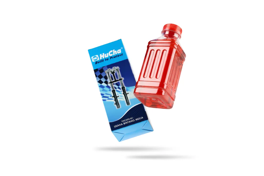 HuCha Shock Absorber Oil | Oil Shock Depan Motor 200ml