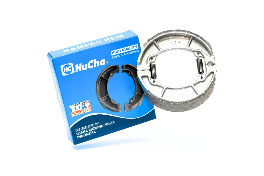 HuCha Brake Shoe | Kampas Rem Tromol Motor
